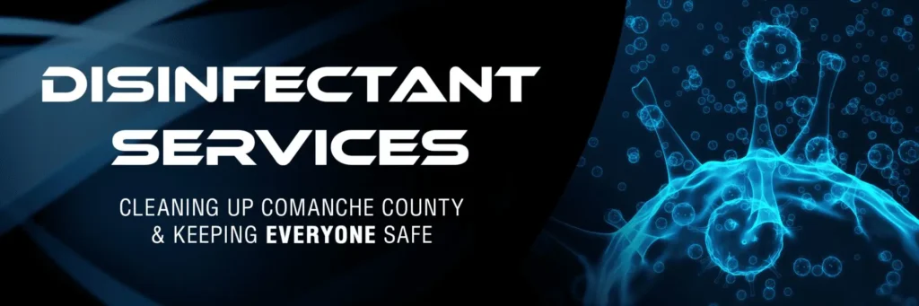 A black banner with the words " protectant services."